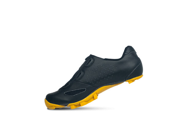 Lake MX 239 Gravel Wide Sykkelsko Black/Gold, Str. 45 