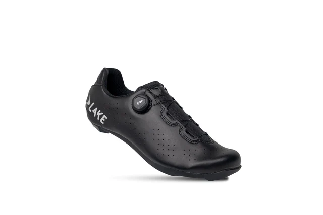 Lake CX 178-X Wide Racerskor Black/Silver, Str. 45 