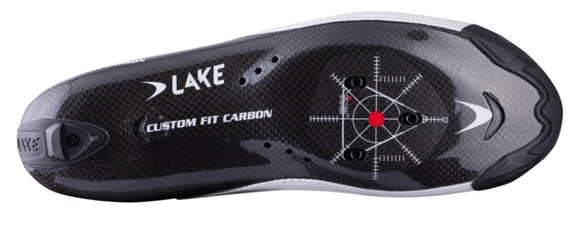 Lake CX403 Racer Cykelskor Black/Silver, Str. 46 