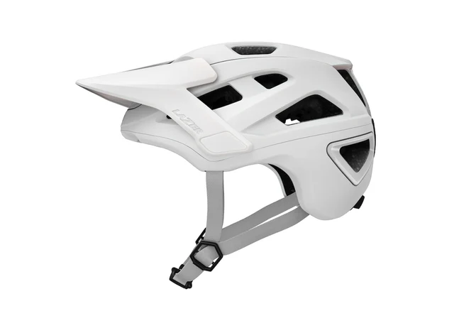 Lazer Jackal KinetiCore Sykkelhjelm Matte Full White, Str. S 