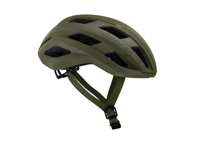 Lazer Strada KinetiCore Sykkelhjelm Matte Pine Green, Str. S 