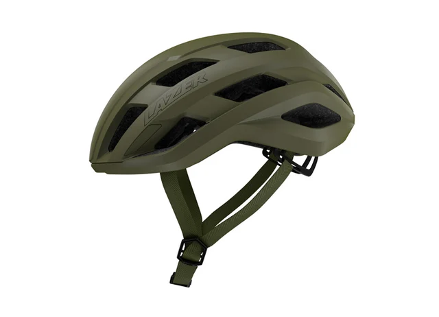 Lazer Strada KinetiCore Sykkelhjelm Matte Pine Green, Str. S 
