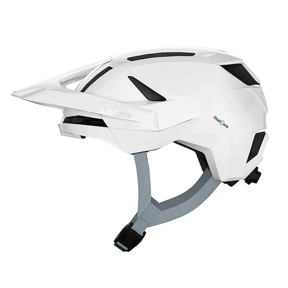 Lazer Impala KinetiCore Sykkelhjelm Full White, Str. S 