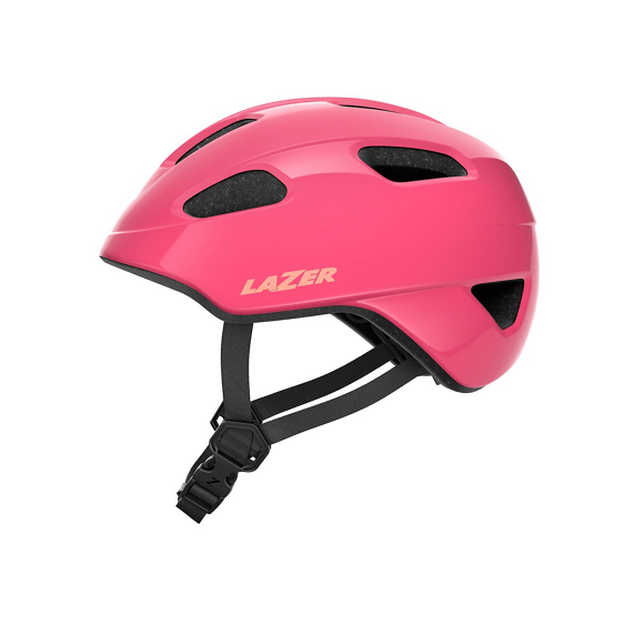 Lazer Pnut 2.0 KinetiCore Barnehjelm Fuchsia +GR, Uni 50-56 cm 