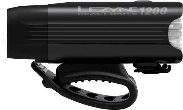 Lezyne React Drive Frontlys 1200 lumen, USB-C, Radar App 