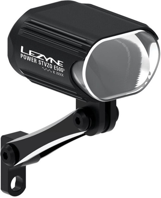 Lezyne Power E500+ StVZO Frontlys 500 lumen, 10.5-13.5V, 9W, Bosch BES3 