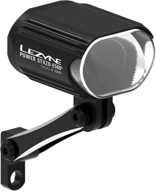 Lezyne Power E500+ StVZO Frontlys 500 lumen, 10.5-13.5V, 9W, Bosch BES3 