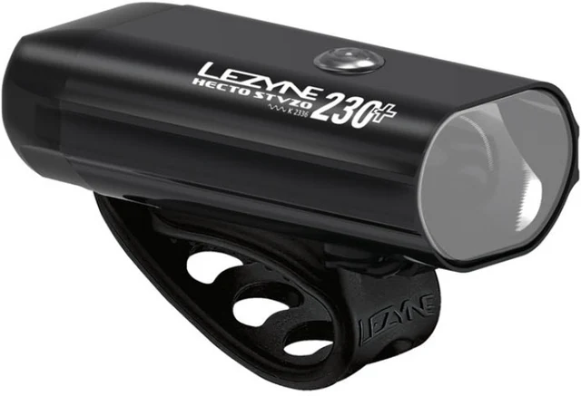 Lezyne Hecto 230+ StVZO Frontlys 230LM, 1900mAh, USB-C, IPX7, 115 g 
