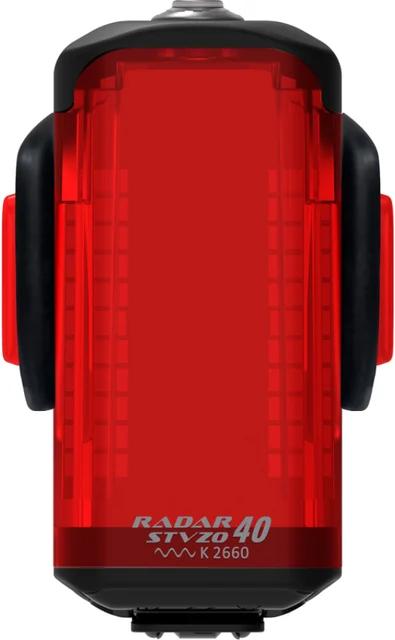 Lezyne Radar STVZO Baklampa 300 lumen, 20 timmar, USB-C, 144 g 