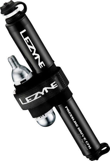 Lezyne Pressure Drive CFH Pump 120psi / 8.3 bar, Pump och CO2 i ett 