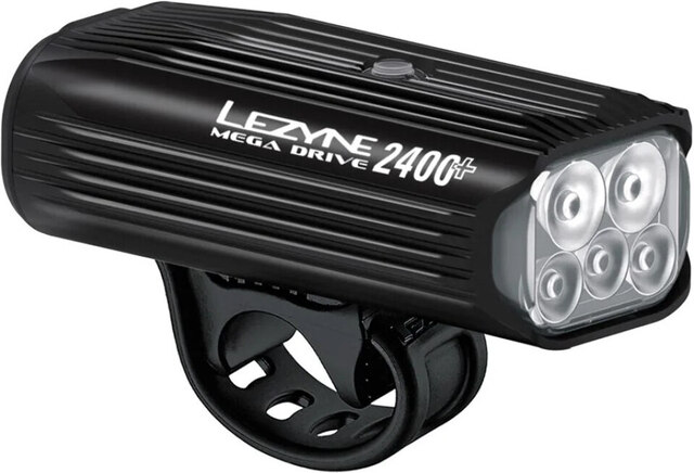 Lezyne Mega Drive 2400+ Frontlys 2400 lumen, USB-C, 450 h 