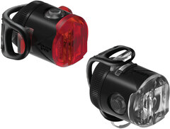 Lezyne Led Femto Lyssett 50 lumen fram og 15 lumen bak USB-C