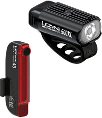 Lezyne Led Hecto Drive 500XL Lampset 500 lumen fram, 40 lumen bak USB