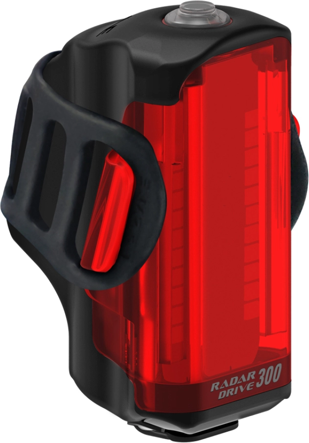 Lezyne Radar Drive Baklampa 300 lumen, 20 timmar, USB-C, 144 g