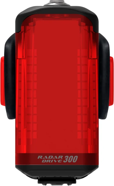 Lezyne Radar Drive Baklampa 300 lumen, 20 timmar, USB-C, 144 g 
