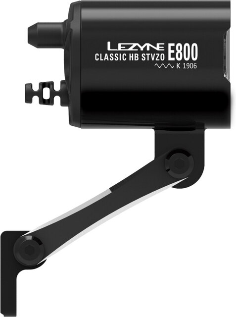 Lezyne Classic HB E800 StVZO Frontlys 500/800 lumen, 11-15V, 7.5w LB, 13w HB 