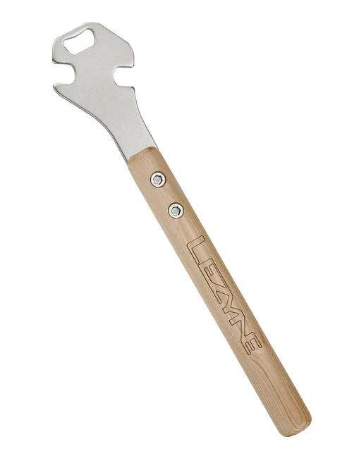 Lezyne Classic Pedalnøkkel Sølv/Tre, 360 mm, 375 gram 