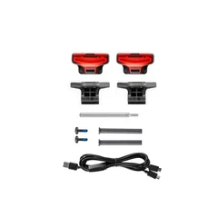 Look Keo Blade Vison Upgrade Kit Sort, USB-C, 2–60 lumen