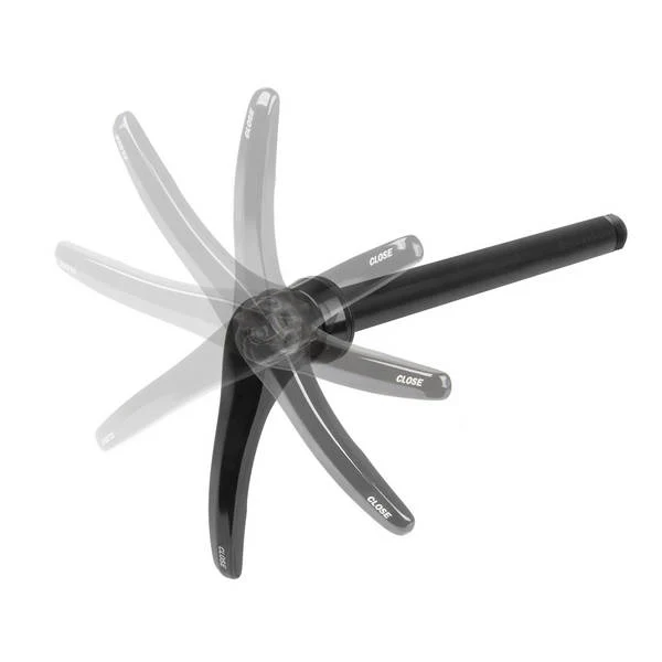 Novatec 12 x 142 mm Aksling Sort, aluminium 