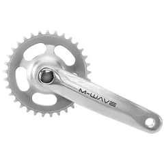 M-Wave Alu Singlespeed Kranksett 170 mm, 46T