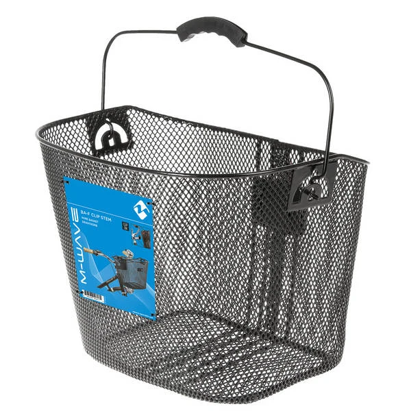 M-Wave BA-F Clip Stem Kurv Sort, 335 x 225 x 255/220 mm, Clip On 