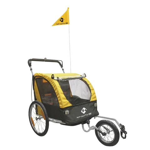 M-Wave Stalwart Kid 3in1 Trailer Barne/bagasje/joggesykkelhenger