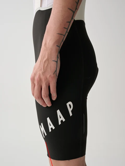 MAAP Apex Aeon BIB Sykkelshorts Sort/Hvit, Str. M 