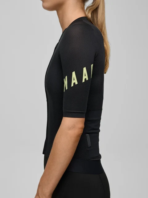 MAAP Apex Aeon SS Dame Sykkeltrøye Black, Str. XL 