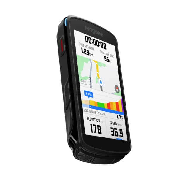 Magene C706 GPS Sykkelcomputer 3,3" Skjerm, 17-25t batteri, m/GPS, 111g 