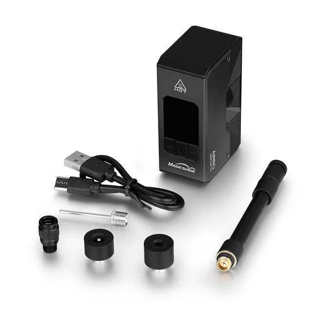 MagicShine AIRRO Elektrisk Sykkelpumpe Max 120 PSI, +\-1.5 PSI, 145g 