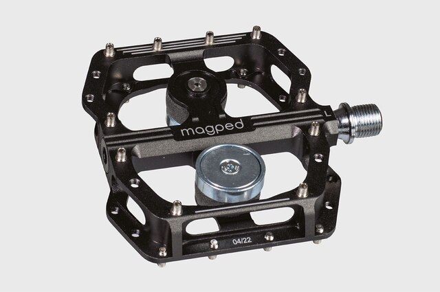 Magped Enduro 2 Pedaler Sort, Plattform, Magnet 200N, 477g 