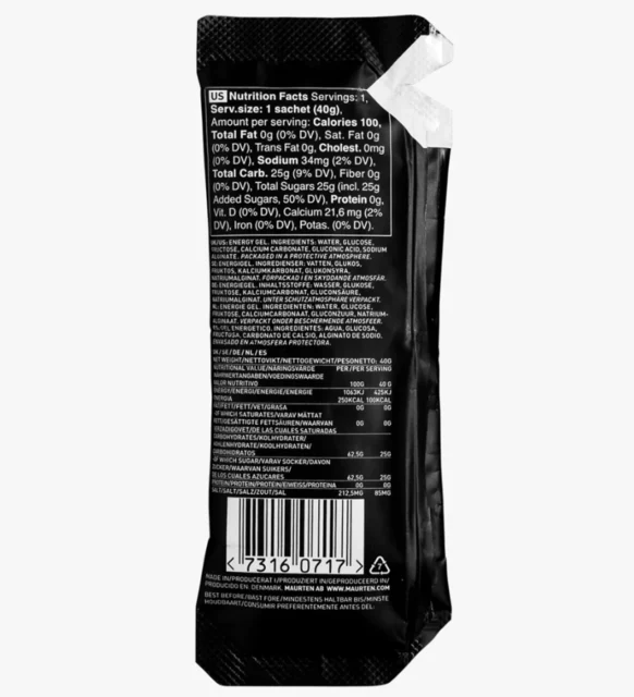 Maurten Gel 100 Energigel Kartong 12 st, 40 gram 