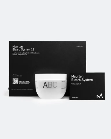 Maurten Bicarb System Hydrogel, 4 porsjoner, høy intensitet