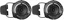 Mavic Ergo Dial Kit Sort, 2 stk, &#216;vre hjul, 20 cm