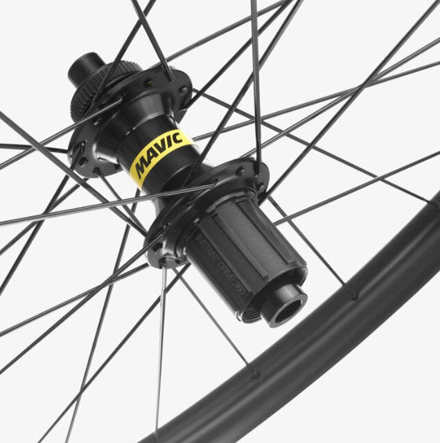 Mavic Cosmic S 42 DCL Hjulset Clincher/TL, 12 mm TA, Shimano HG 