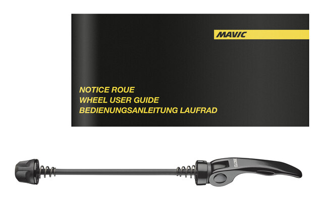 Mavic Aksium Framhjul Clincher, 845 g 