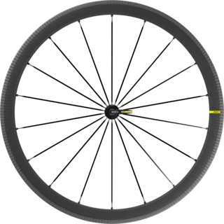 Mavic Cosmic SLR 40 Framhjul Karbon, UST, QR, Felgbrems, 640 g