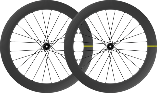 Mavic Cosmic SL 65 Disc Hjulsett Clincher/TL, 12 mm TA, Shimano/Sram 