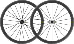 Mavic Cosmic SL 40 Hjulsett Clincher/TL, 9 mm QR, Shimano/Sram