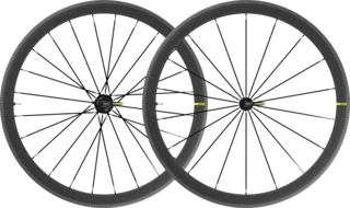 Mavic Cosmic SL 40 Hjulsett Clincher/TL, 9 mm QR, Shimano/Sram