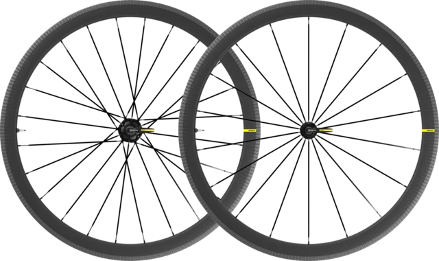 Mavic Cosmic SL 40 Hjulsett Clincher/TL, 9 mm QR, Shimano/Sram 