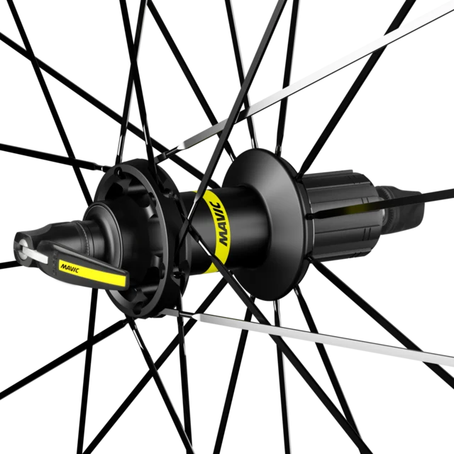 Mavic Cosmic SL 40 Bakhjul Karbon, UST, QR, HG, Felgbrems, 895 g 