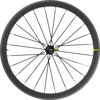 Mavic Cosmic SL 40 Bakhjul Karbon, UST, QR, HG, Felgbrems, 895 g