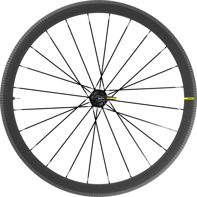 Mavic Cosmic SL 40 Bakhjul Karbon, UST, QR, HG, Felgbrems, 895 g 