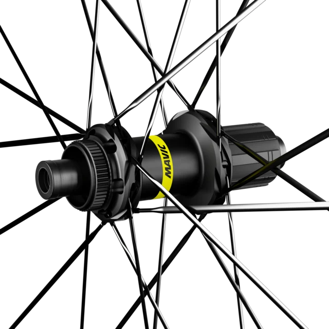 Mavic Cosmic SLR 32 Disc Bakhjul Kolfiber, UST, HG, 12x142 TA, CL, 760 g 