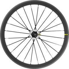 Mavic Cosmic SLR 40 Bakhjul Karbon, UST, HG, QR, Felgbrems, 750 g
