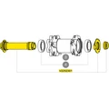 Mavic 15 mm Aksling For 6-Bolt QRM+ Nav For Ksyrium Pro Disc Allroad