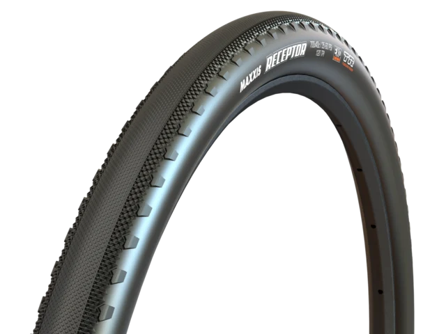 Maxxis Receptor HYPR-X 28" Gravel Dekk 40-622, TR, 120 TPI, Tan Wall, XXX g 