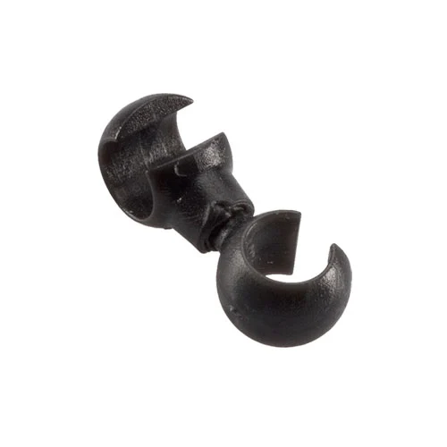 Jagwire S-Hook Strømpesamler Sort, 20 stk 