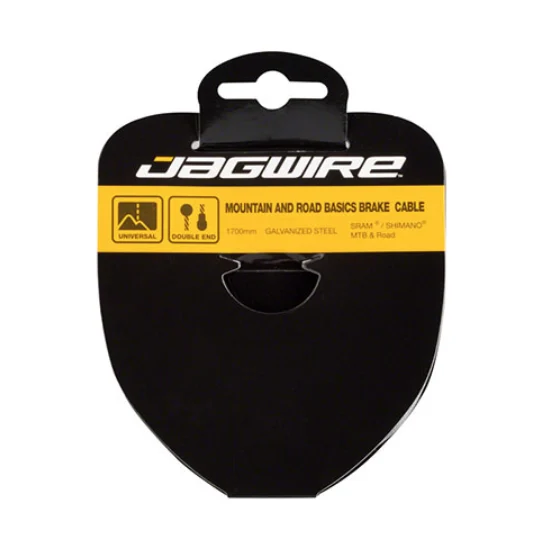 Jagwire MTB Slick Stainless Bremsewire Sølv, 1,5 mm x 2750 mm 